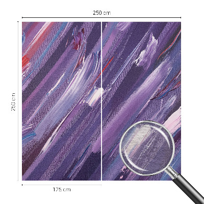Fototapeta za spalnico z barvitimi potezami