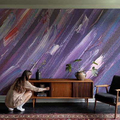 Fototapeta za spalnico Barvite poteze