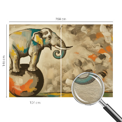 Dekorativna fototapeta Abstraktni slon