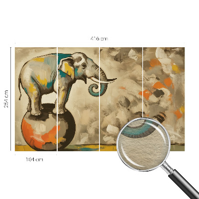 Dekorativna fototapeta Abstraktni slon