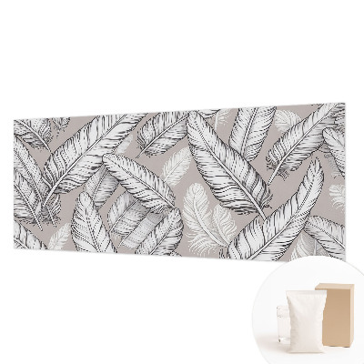 Stenska dekoracija fototapeta Nežno perje