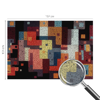 Foto tapeta Barvite oblike