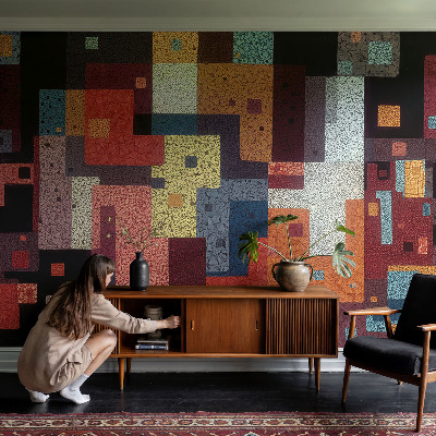 Foto tapeta Barvite oblike