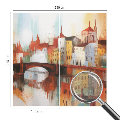 Flis fototapeta Mestna pokrajina