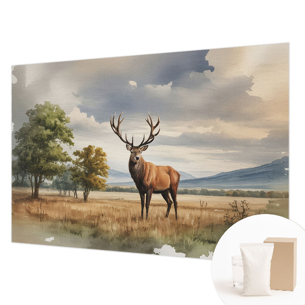 Tiskana fototapeta flis Veličastni jelen