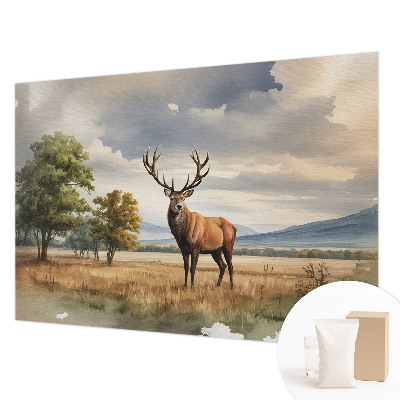 Tiskana fototapeta flis Veličastni jelen