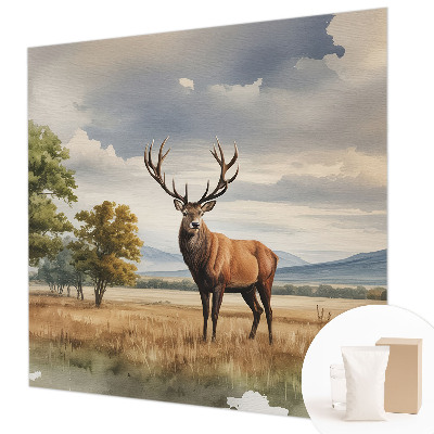 Tiskana fototapeta flis Veličastni jelen