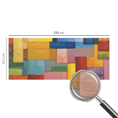 Fototapeta za dnevno sobo Barvni pravokotniki