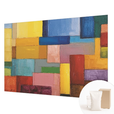 Fototapeta za dnevno sobo Barvni pravokotniki