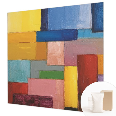 Fototapeta za dnevno sobo Barvni pravokotniki