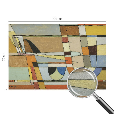 Fototapeta po meri z geometrijskim vzorcem za eleganten, usklajen videz