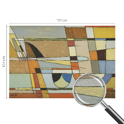 Fototapeta po meri z geometrijskim vzorcem za eleganten, usklajen videz