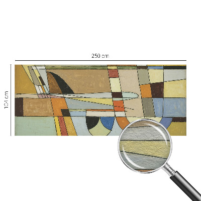 Fototapeta po meri z geometrijskim vzorcem za eleganten, usklajen videz
