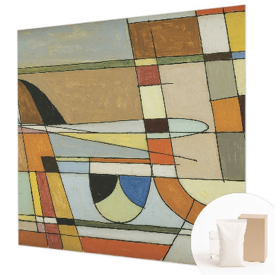 Fototapeta po meri z geometrijskim vzorcem za eleganten, usklajen videz