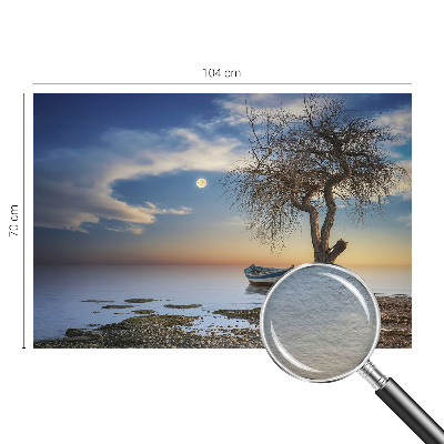 Fototapeta za spalnico z motivom mirne pokrajine