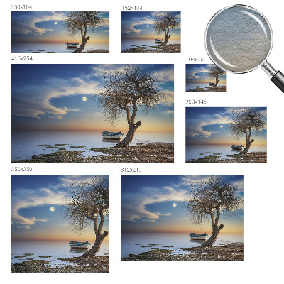 Fototapeta za spalnico z motivom mirne pokrajine