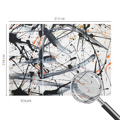 Flis fototapeta za otroško sobo Energetski kaos