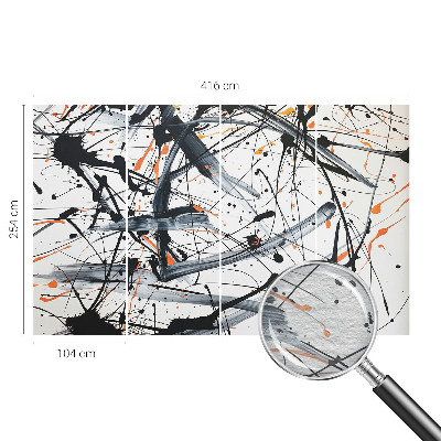 Flis fototapeta za otroško sobo Energetski kaos