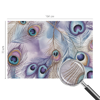 Visokokakovostna fototapeta Pavja perja