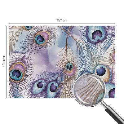 Visokokakovostna fototapeta Pavja perja