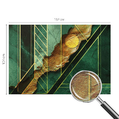 Stenska dekoracija fototapeta z motivom geometrijske napetosti