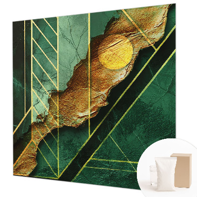 Stenska dekoracija fototapeta z motivom geometrijske napetosti