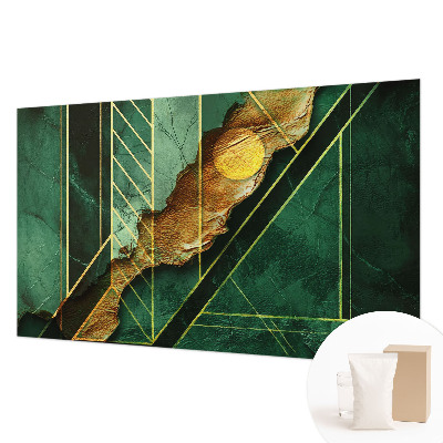 Stenska dekoracija fototapeta z motivom geometrijske napetosti