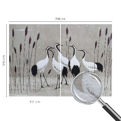 Fototapeta s tiskom Jata žerjavov