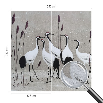 Fototapeta s tiskom Jata žerjavov