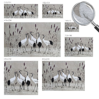 Fototapeta s tiskom Jata žerjavov