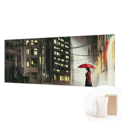 Fototapeta Deževno mesto