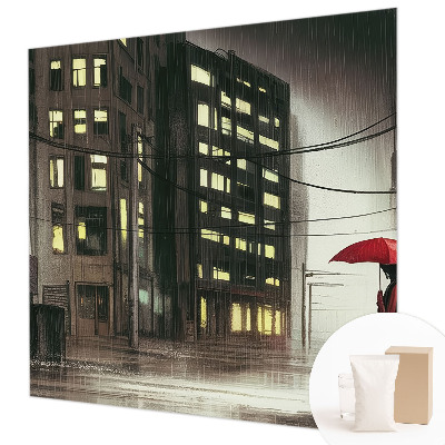 Fototapeta Deževno mesto