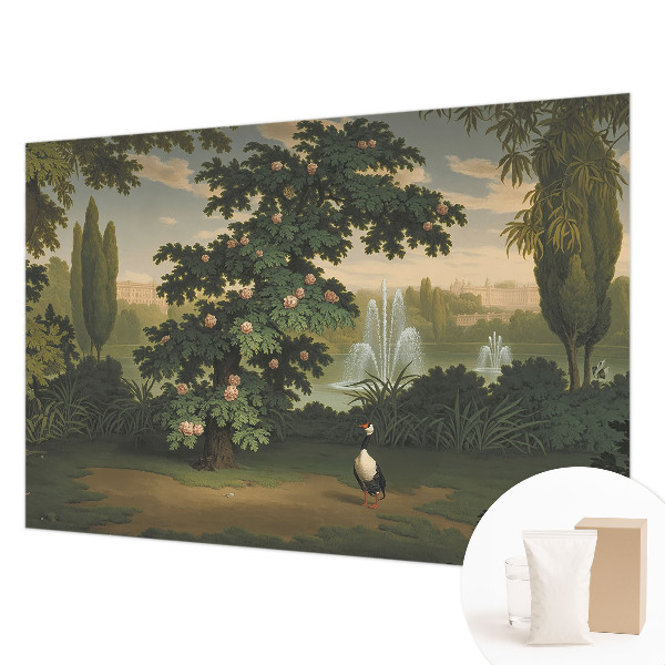 Tiskana fototapeta flis Naravni vrt