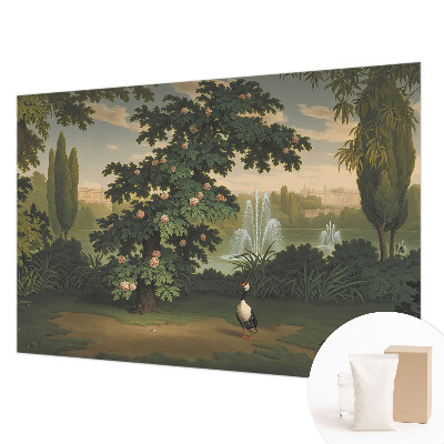 Tiskana fototapeta flis Naravni vrt