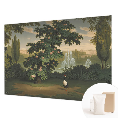 Tiskana fototapeta flis Naravni vrt