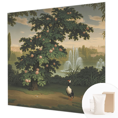 Tiskana fototapeta flis Naravni vrt