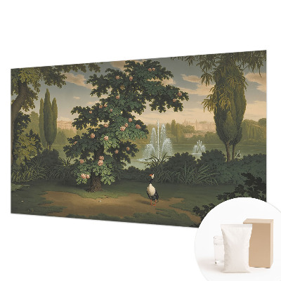 Tiskana fototapeta flis Naravni vrt