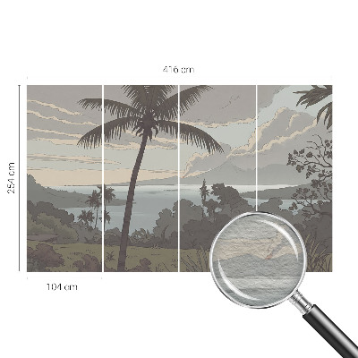 Foto tapeta Eksotična pokrajina