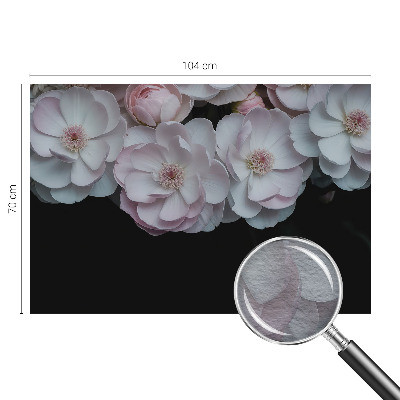 Flis fototapeta z nežnim šopkom v naravnih barvah