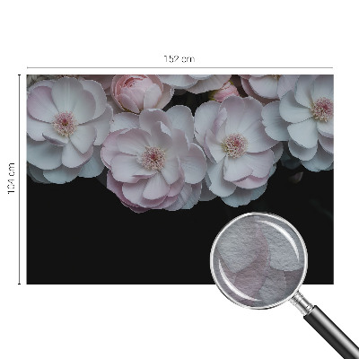 Flis fototapeta z nežnim šopkom v naravnih barvah