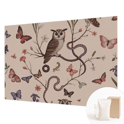 Fototapeta za dnevno sobo Sova narava