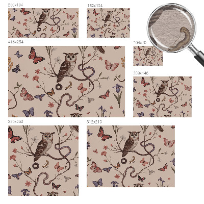 Fototapeta za dnevno sobo Sova narava