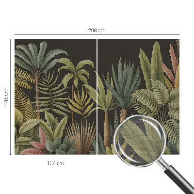 Fototapeta za spalnico Tropska džungla