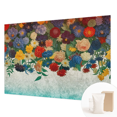 Dekorativna fototapeta Barvite rože