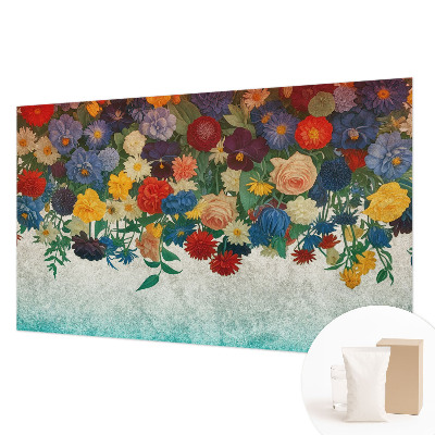 Dekorativna fototapeta Barvite rože