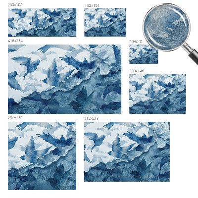 Foto tapeta Dinamične ptice