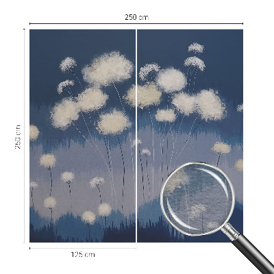 Netkana fototapeta z motivom belega regrata