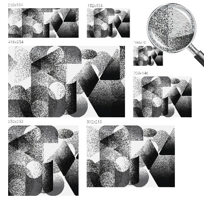 Stenska fototapeta flis Geometrijske oblike