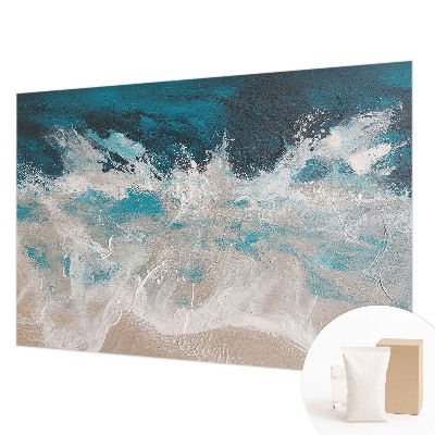 Tiskana fototapeta flis z motivom oceanskih valov