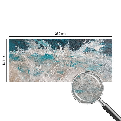 Tiskana fototapeta flis z motivom oceanskih valov